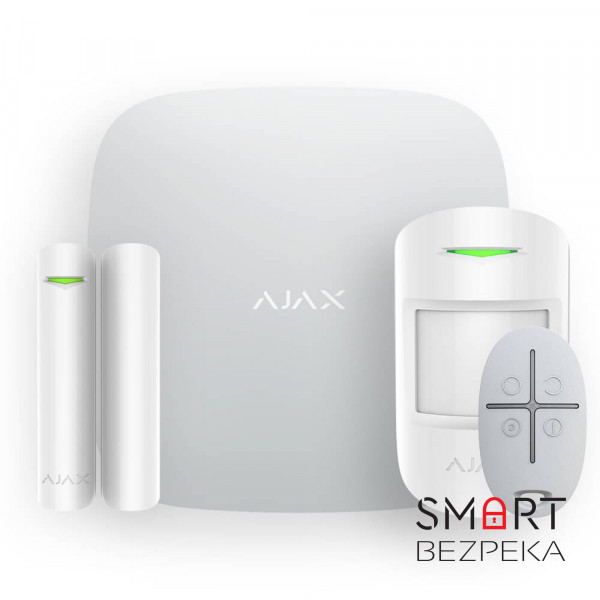 Комплект беспроводной сигнализации Ajax StarterKit white